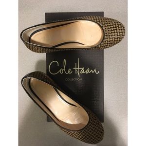 Cole Haan Women's Printed Hair Calf Ballet Flat